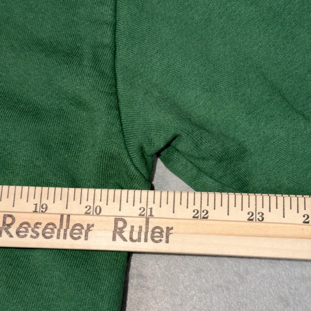 Sp5der Web Hoodie Men Medium Hunter Green Graphic Pullover Streetwear Y2K Star - Picture 4 of 7